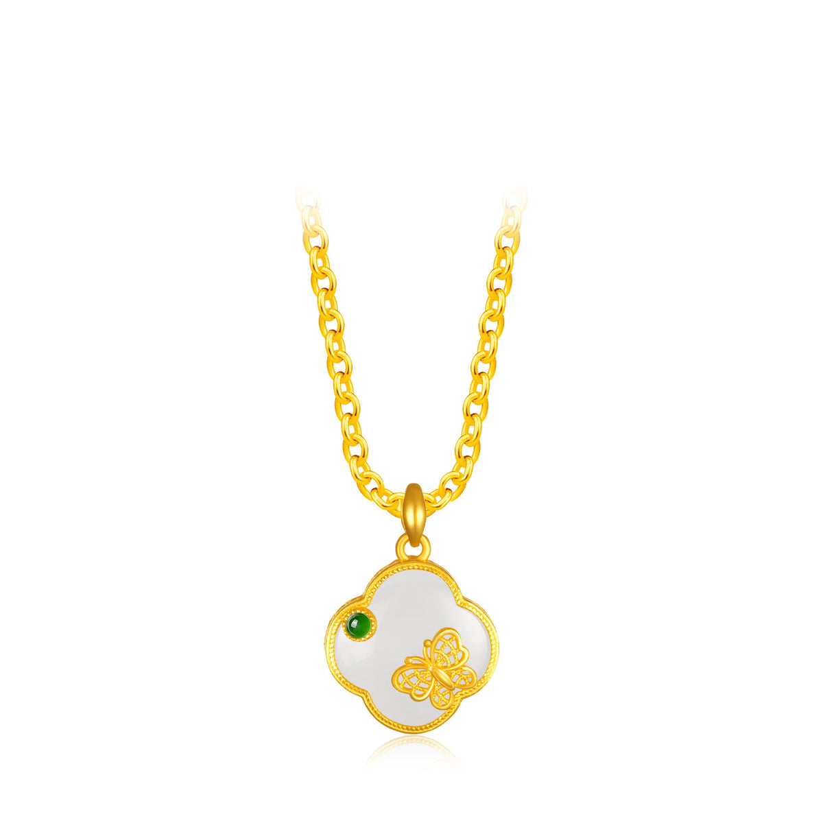 999 Gold Hetian Jade Adonis Pendant – MoneyMax Jewellery