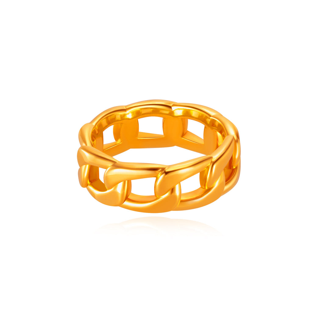 Cuban Curb Ring - MoneyMax Jewellery