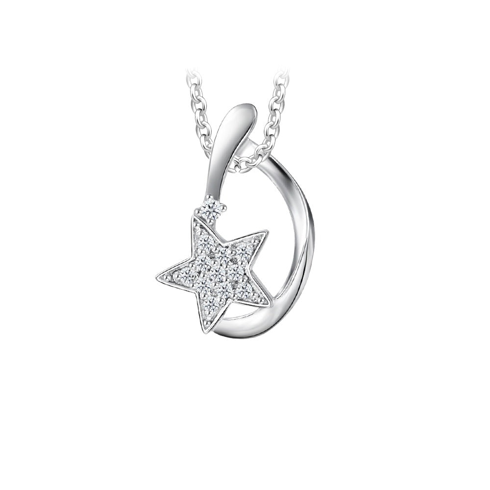 Moissanite Starlight Pendant - MoneyMax Jewellery