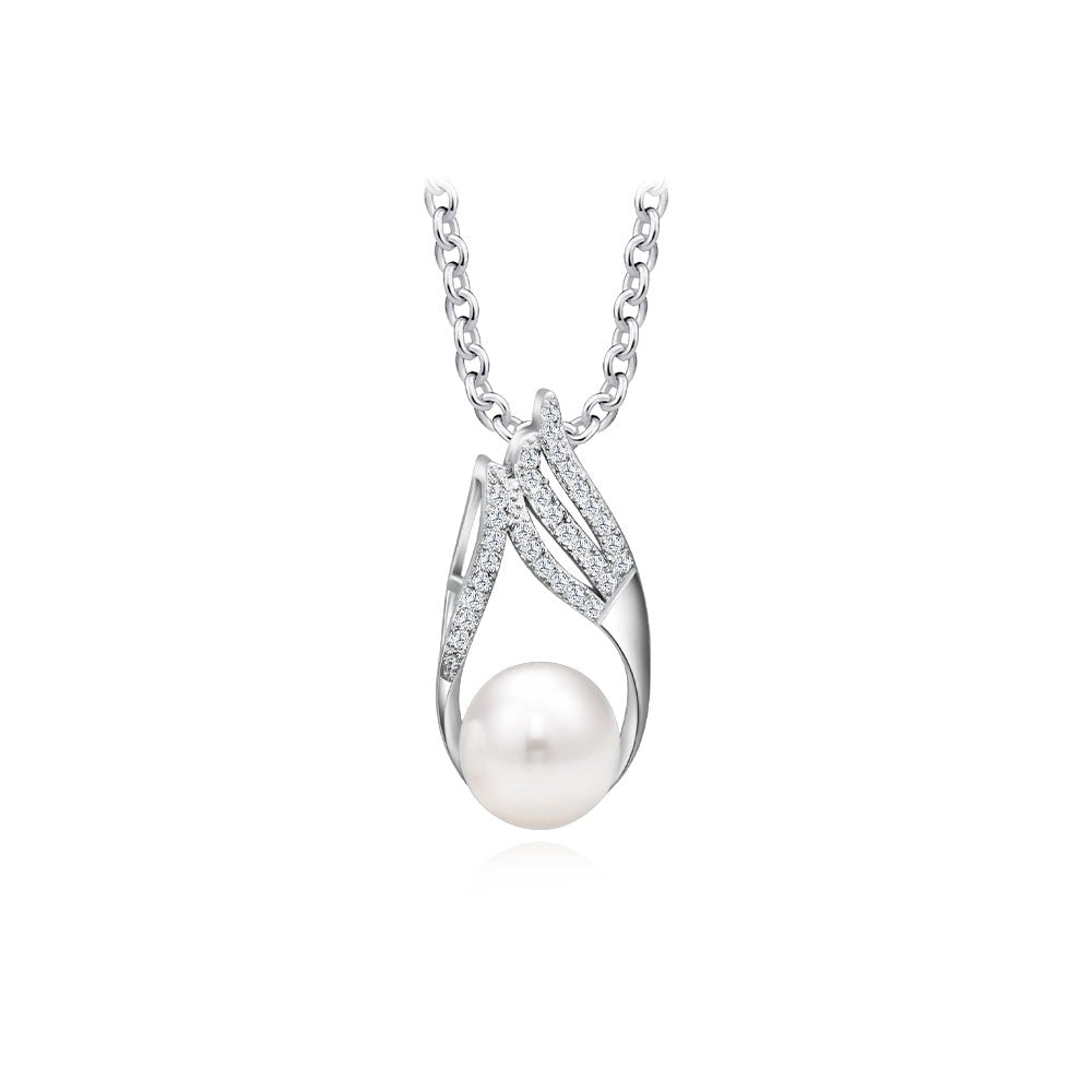 Pearl Swirl Pendant - MoneyMax Jewellery
