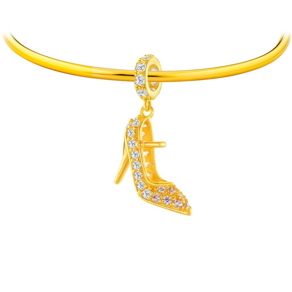 Princess High Heel Charm - MoneyMax Jewellery