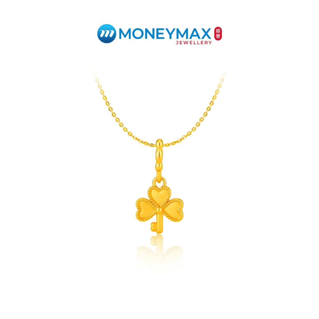 [10.10 Exclusive] 916/999 Gold Pendant Bundle | Free 925 Chain + Bracelet (For TikTok)