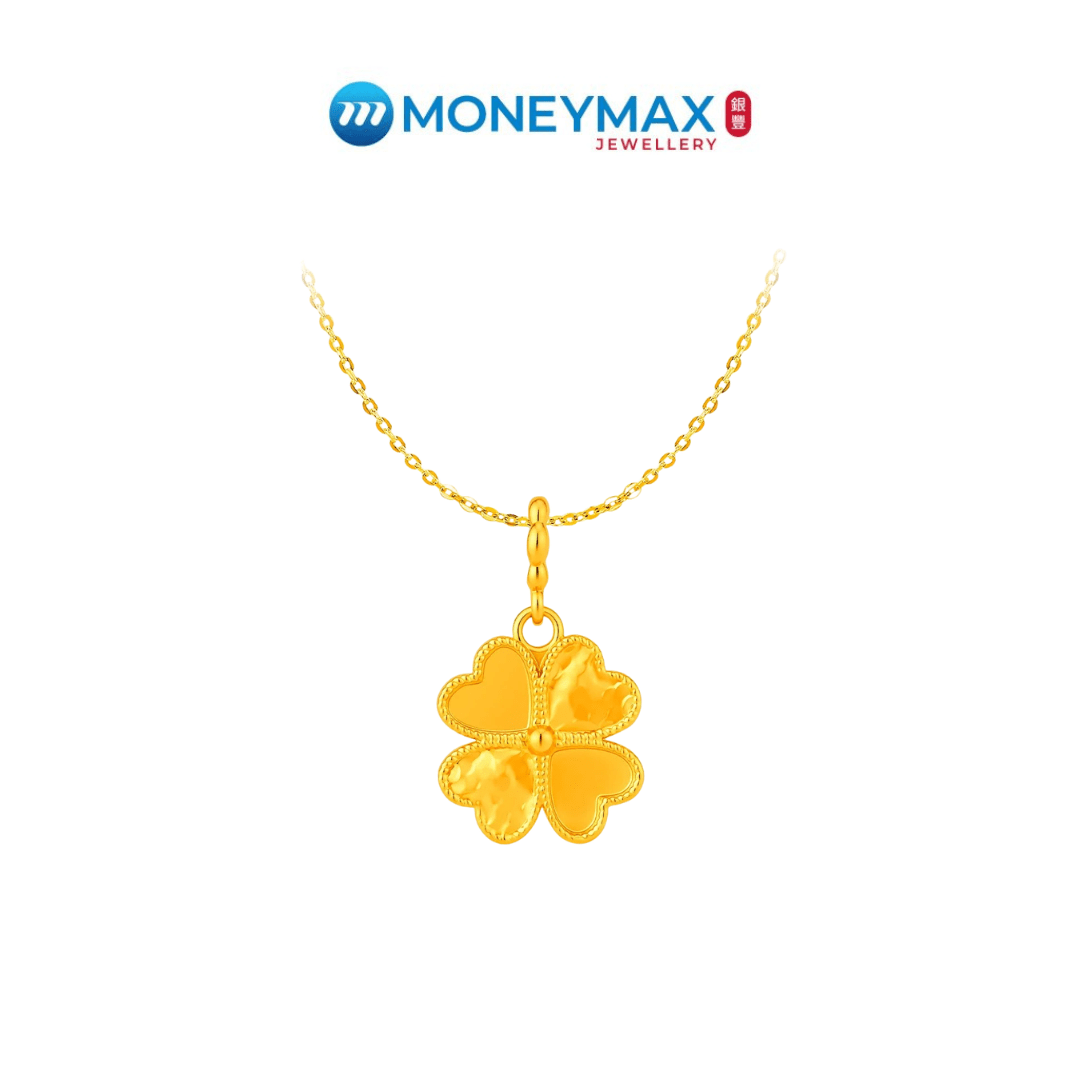 [10.10 Exclusive] 916/999 Gold Pendant Bundle | Free 925 Chain + Bracelet (For TikTok)