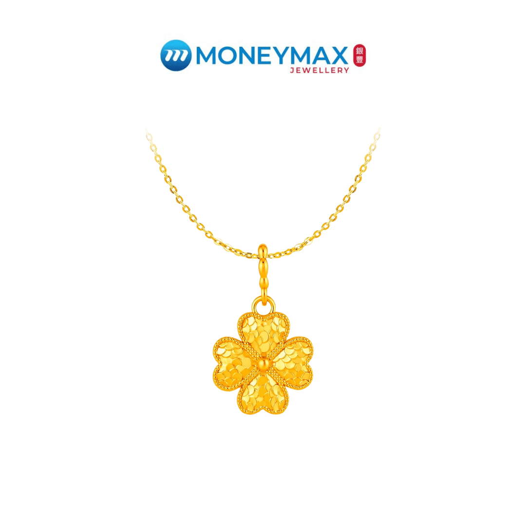 [10.10 Exclusive] 916/999 Gold Pendant Bundle | Free 925 Chain + Bracelet (For TikTok)