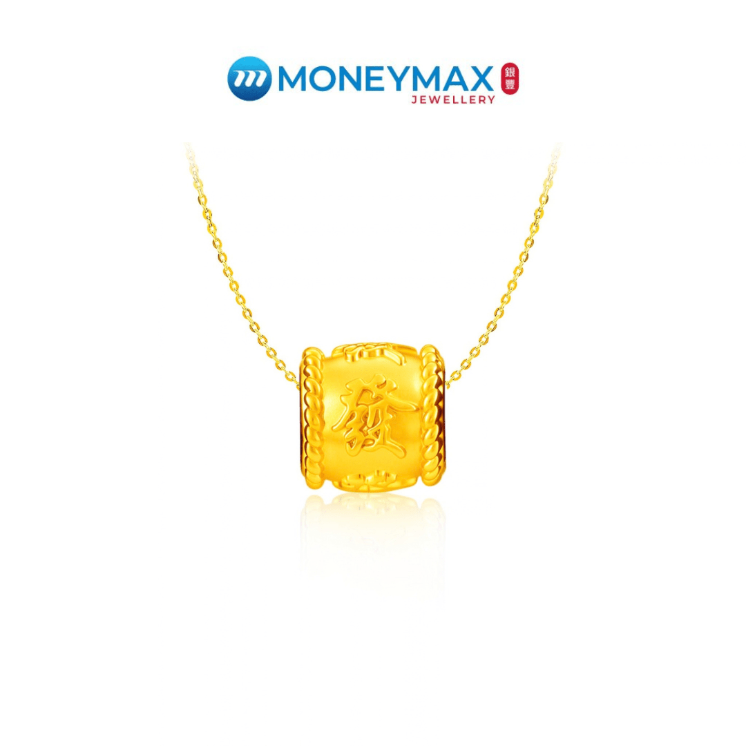 [10.10 Exclusive] 916/999 Gold Pendant Bundle | Free 925 Chain + Bracelet (For TikTok)