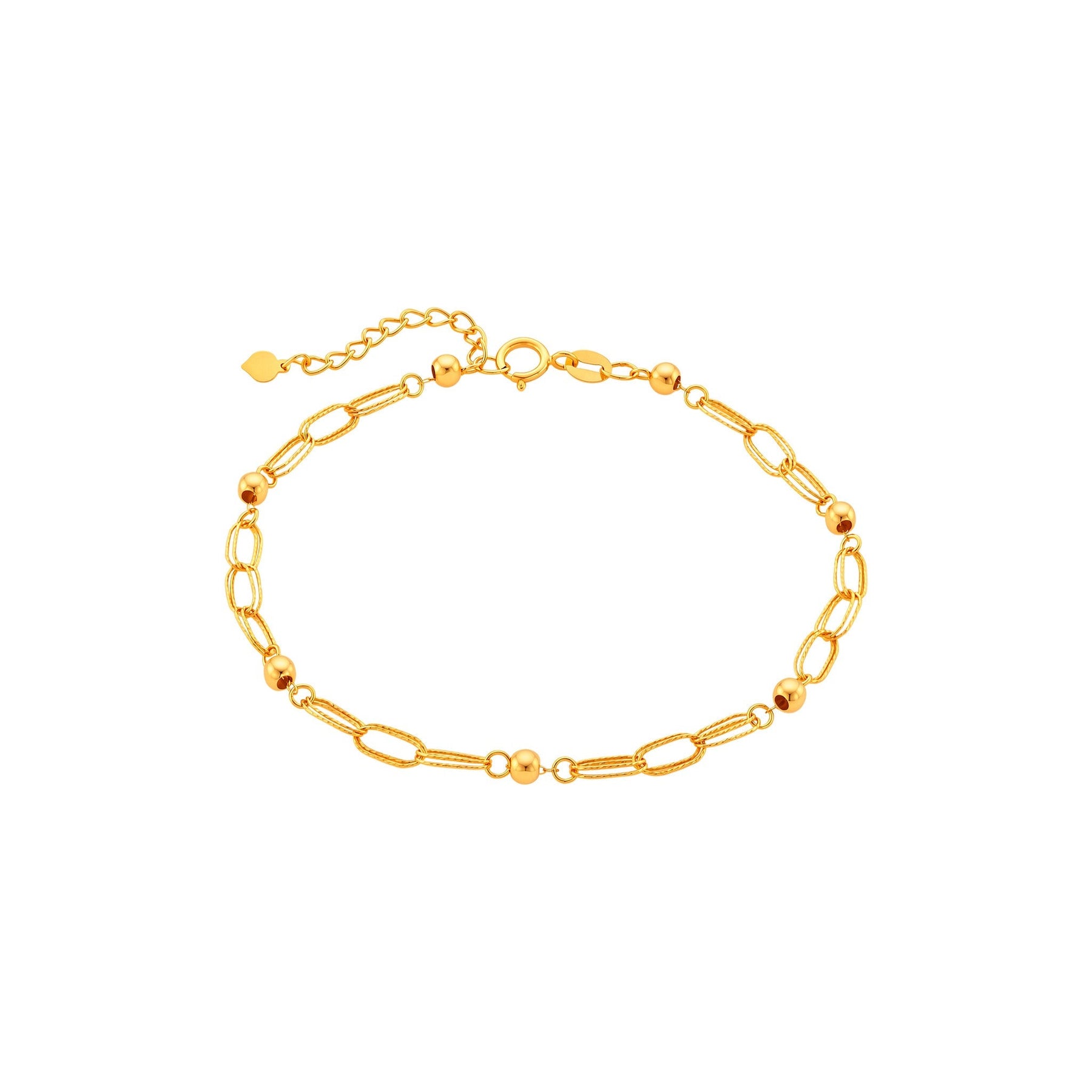 10K Gold Eternal Links Bracelet