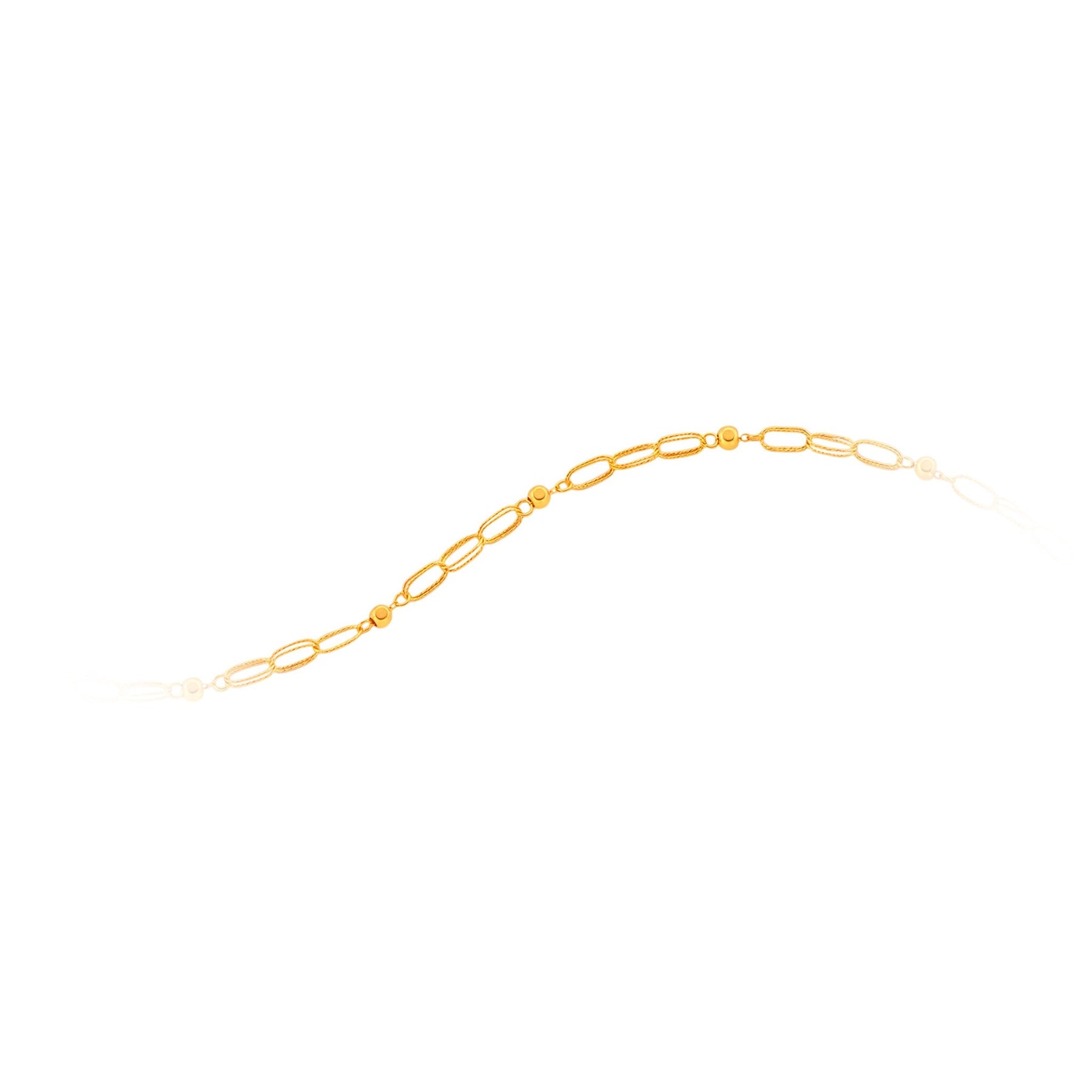 10K Gold Eternal Links Bracelet