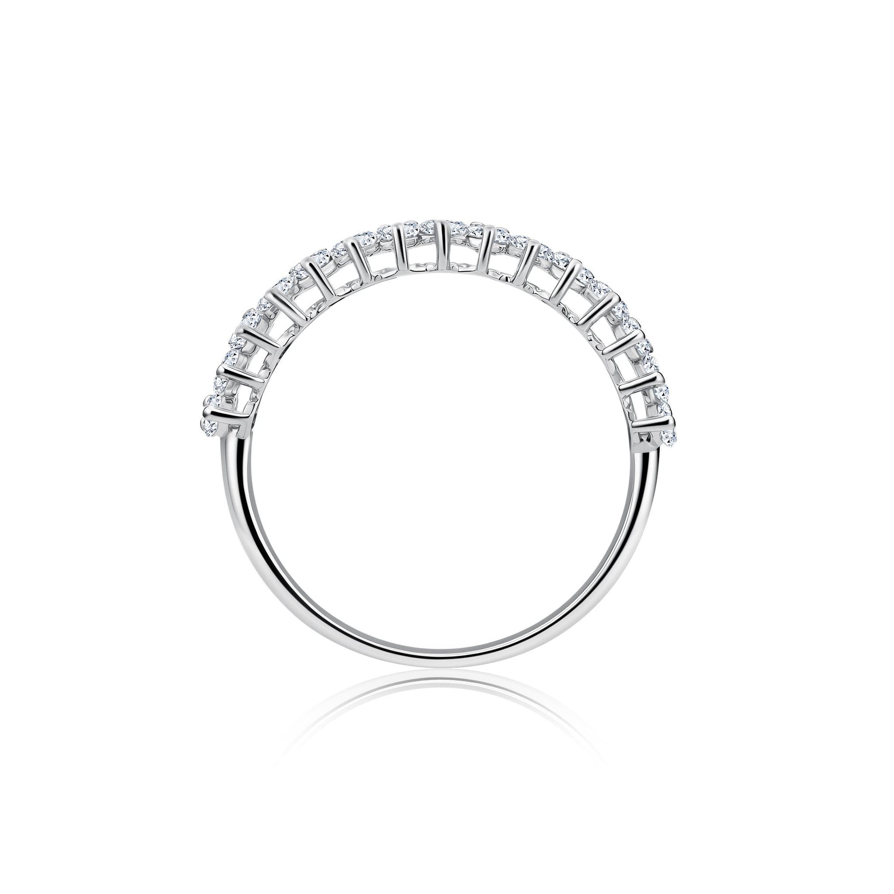 10K White Gold Stella Diamond Ring