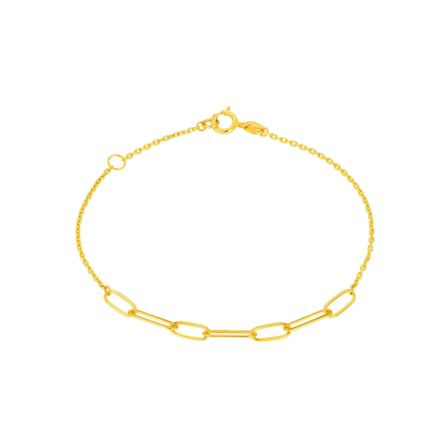 14K Gold Eterna Link Bracelet