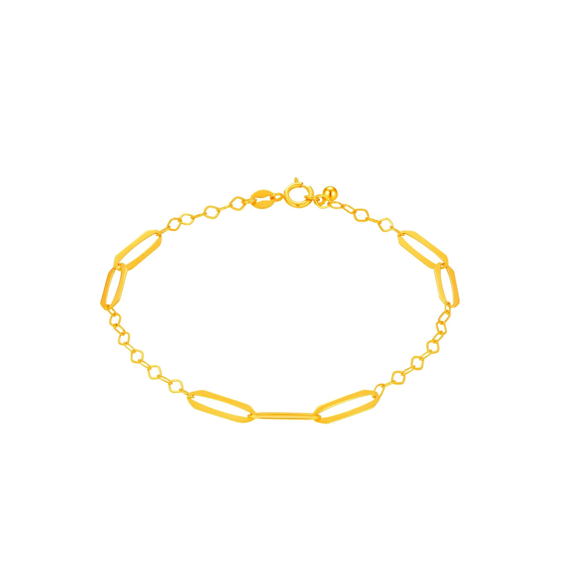 14K Gold Ever Link Bracelet