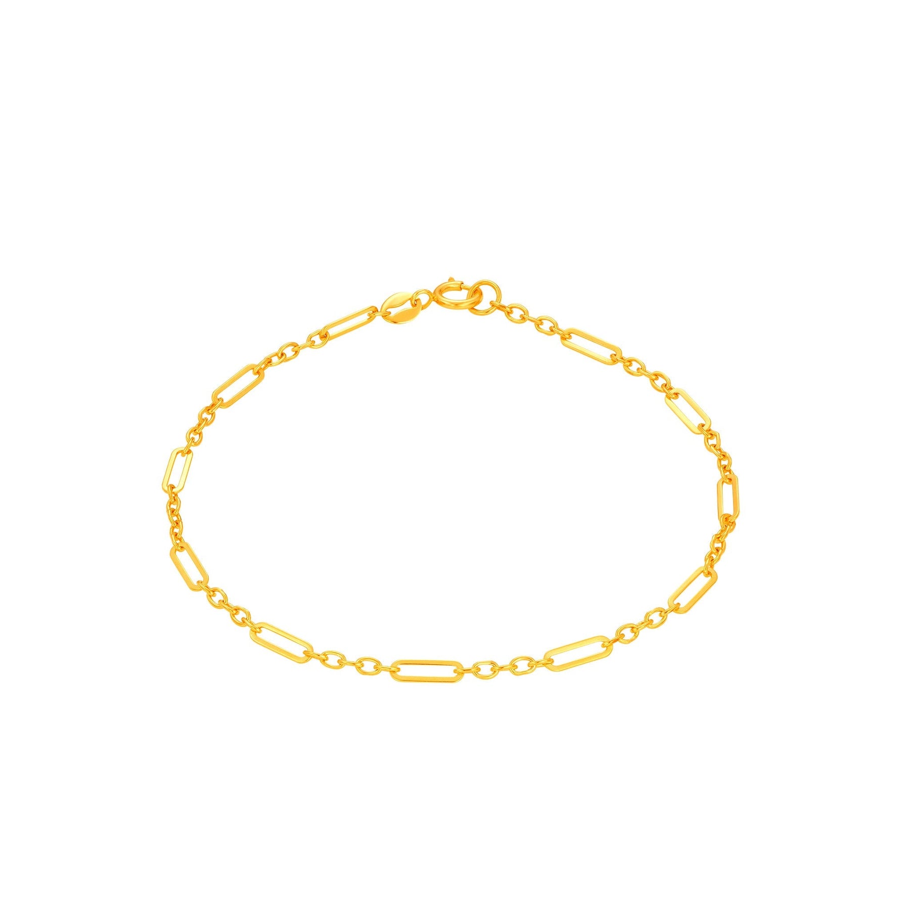 14K Gold Grace Link Bracelet
