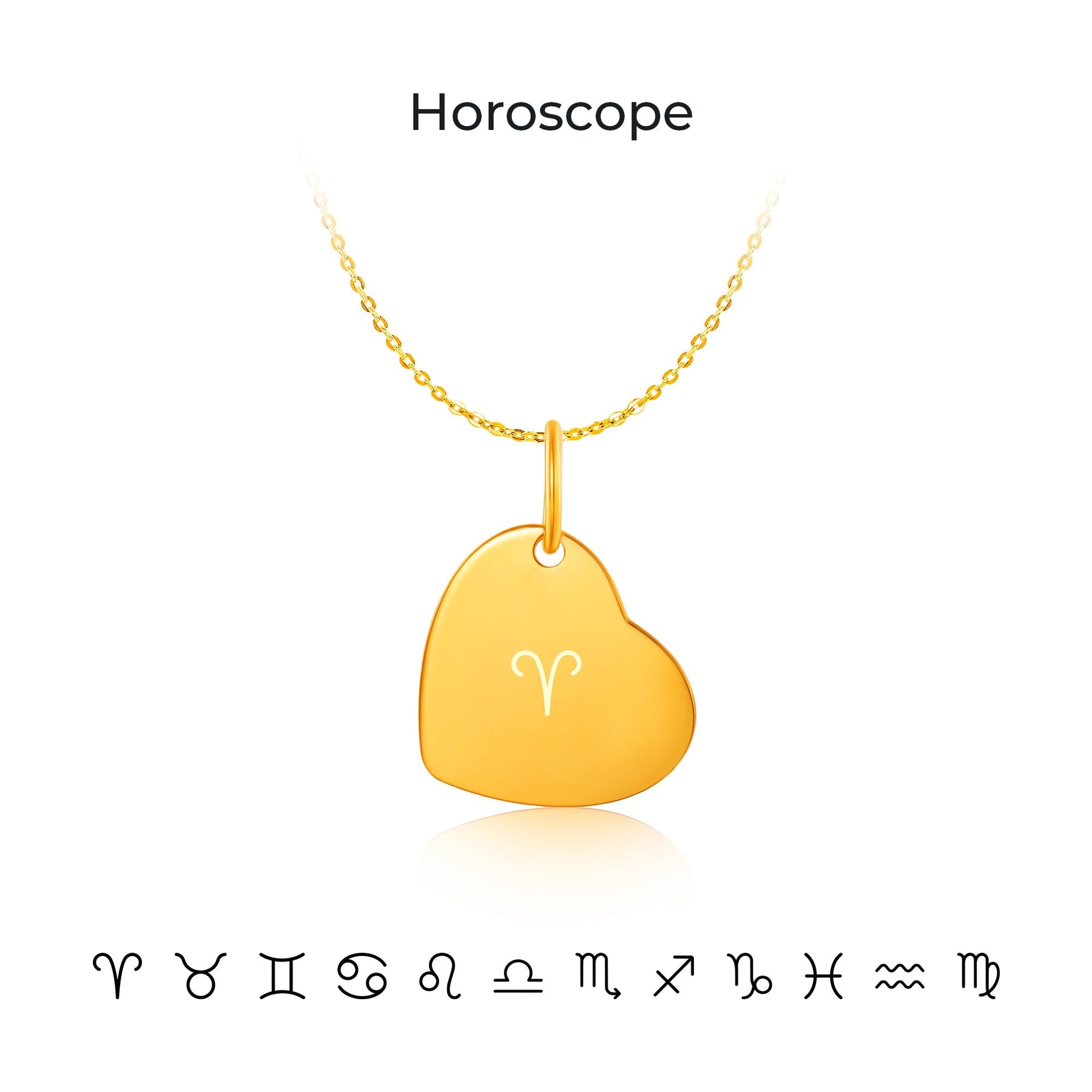 14K Gold Heart Timeless Infinity Pendant