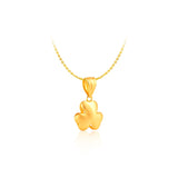 14K Gold Hearty Clover