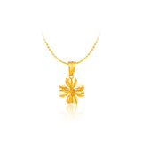 14K Gold Lucky Bloom Pendant