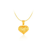 14K Gold Stellar Heart