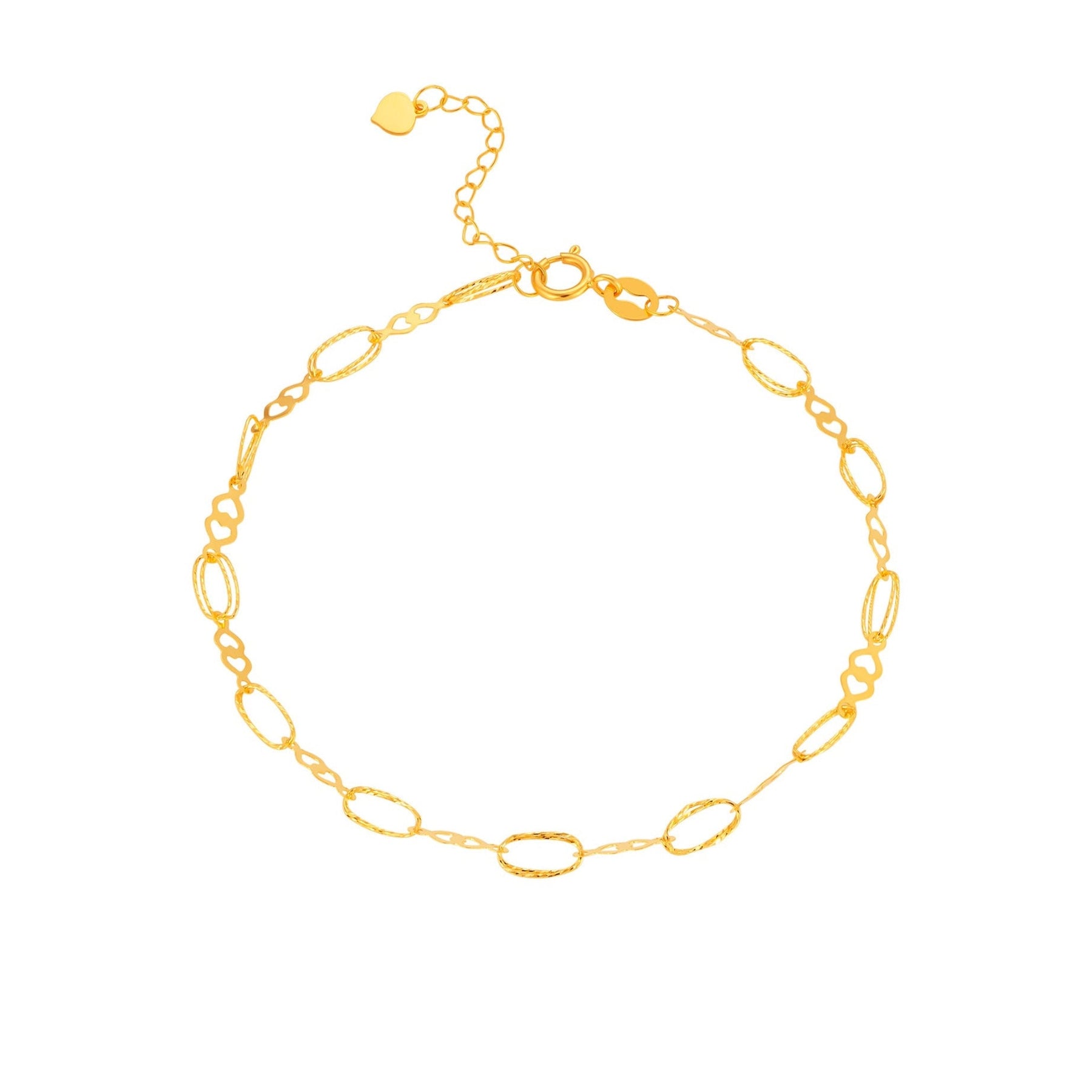 14K Gold Timeless Link Bracelet