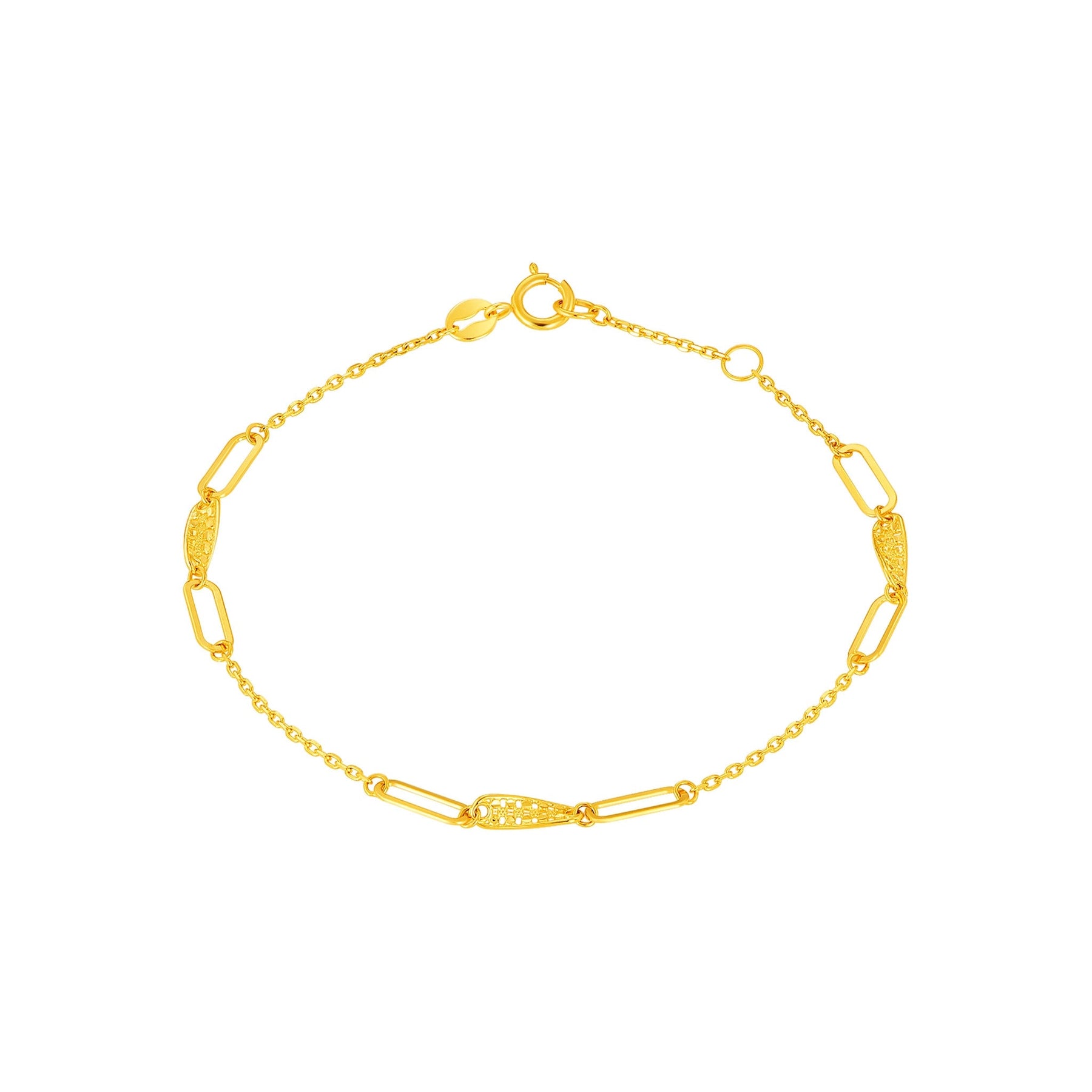14K Gold Whisper Twist Bracelet