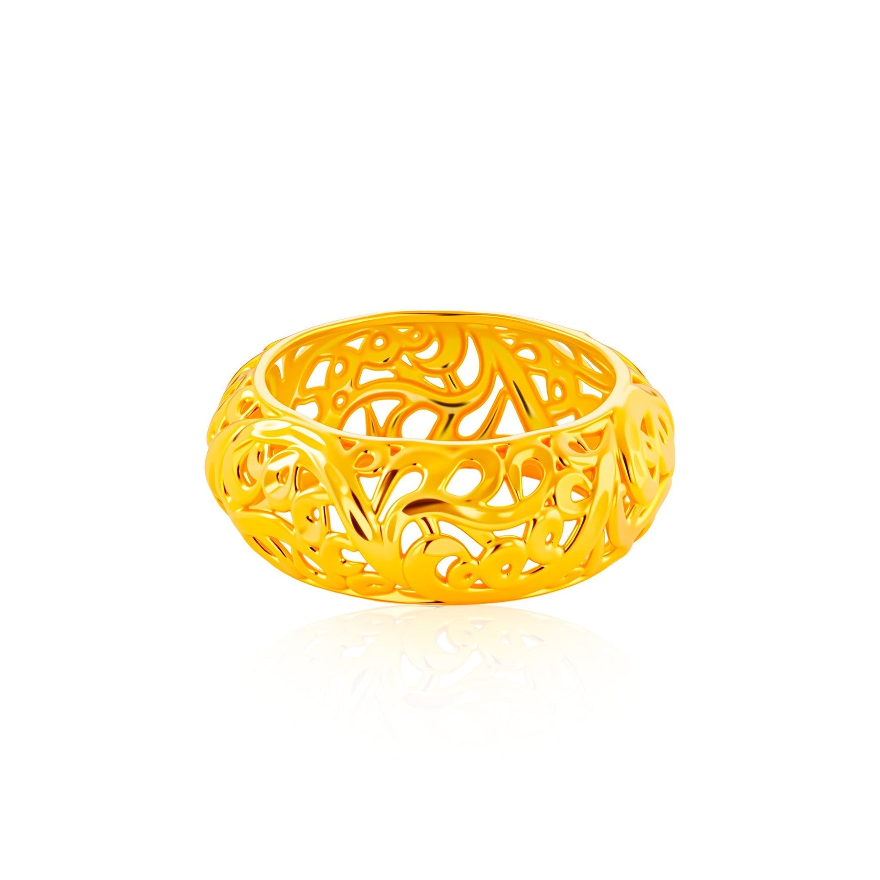 916 Floral Embrace Ring