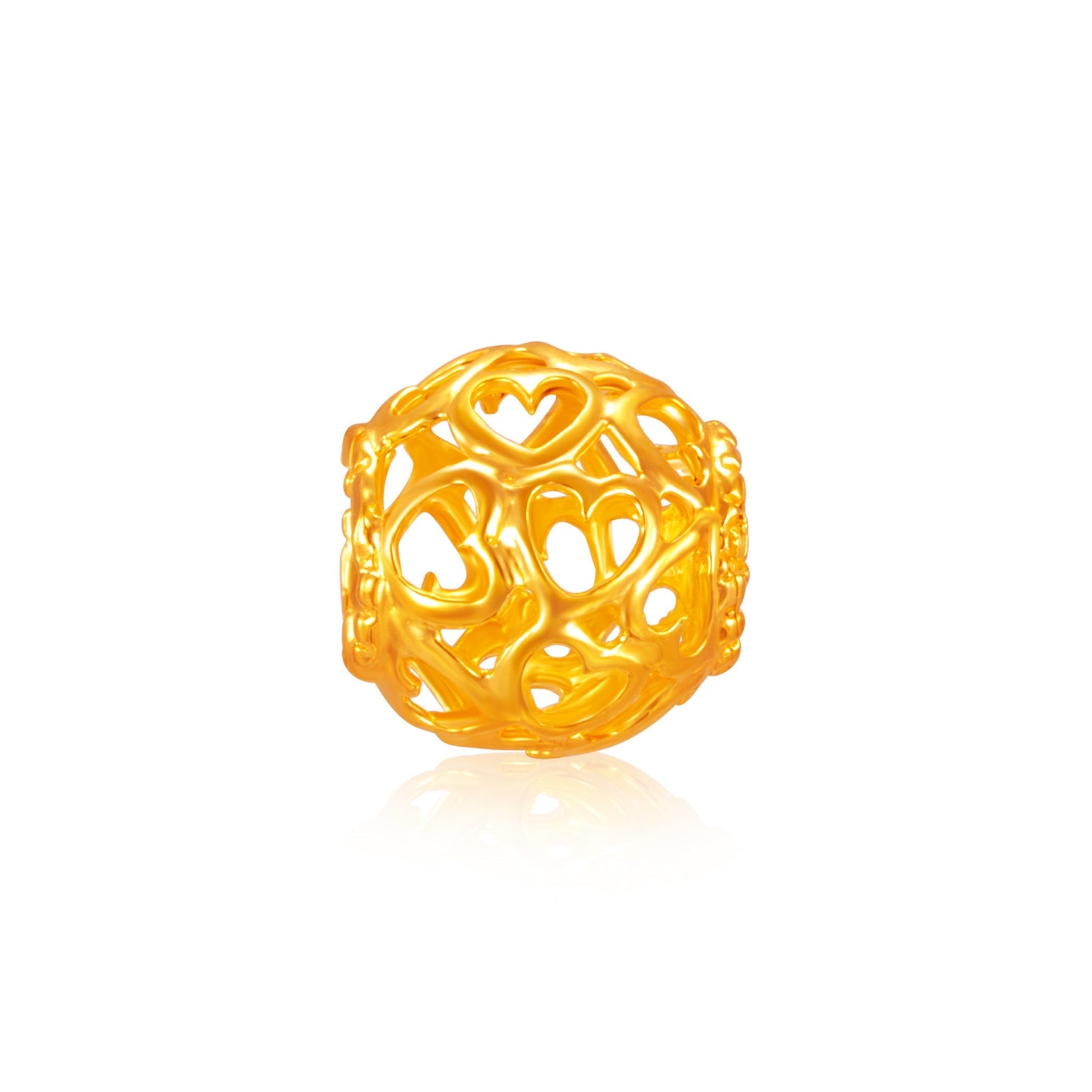 916 Gold Affection Love Charm