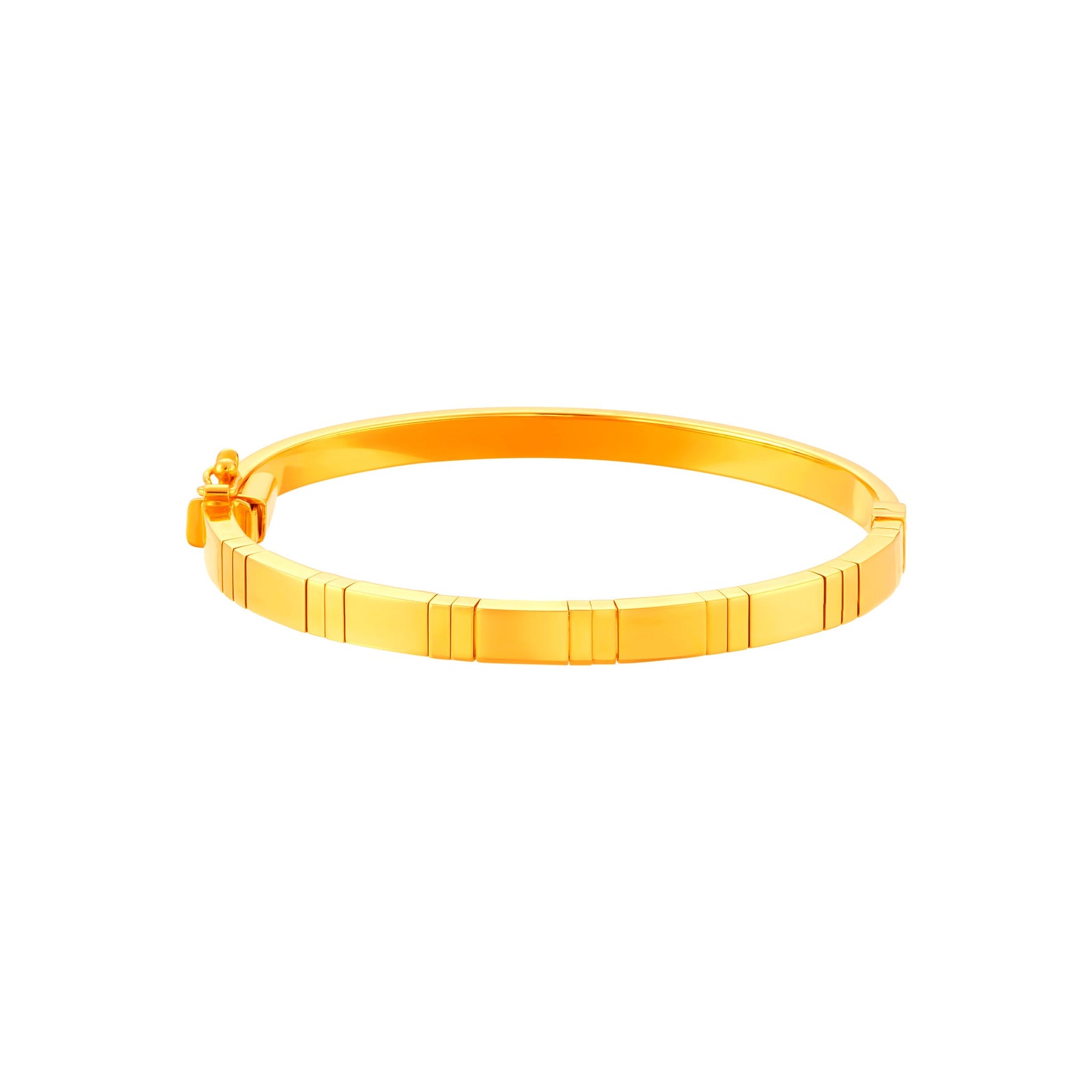 916 Gold Axis Bangle