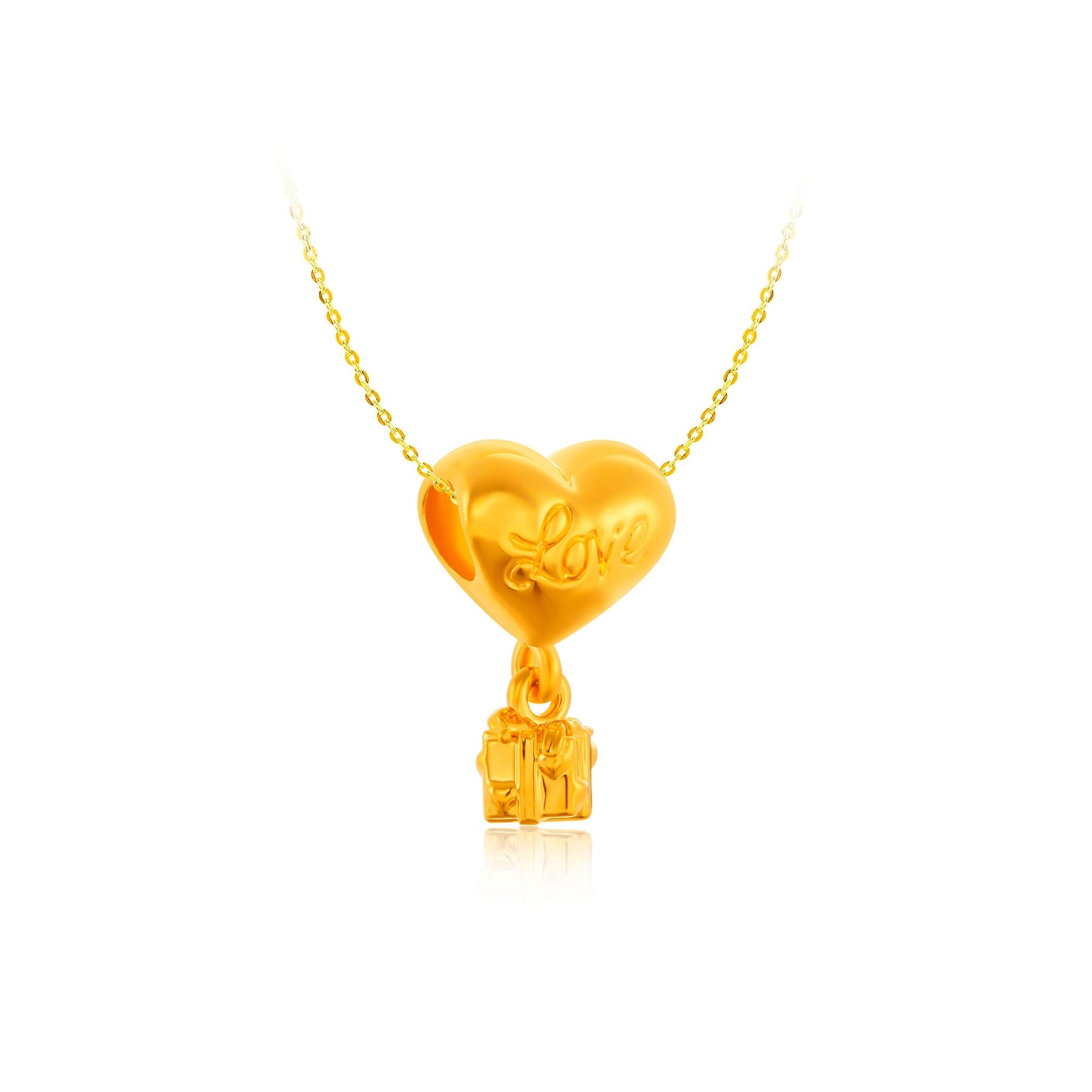 916 Gold Balloon Luggage Pendant