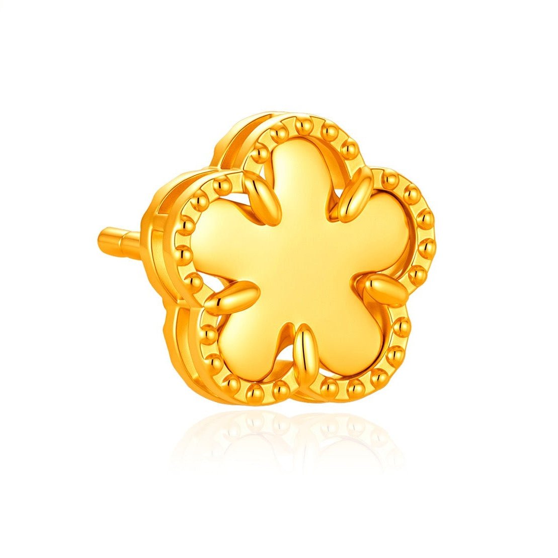 916 Gold Blossom Earrings