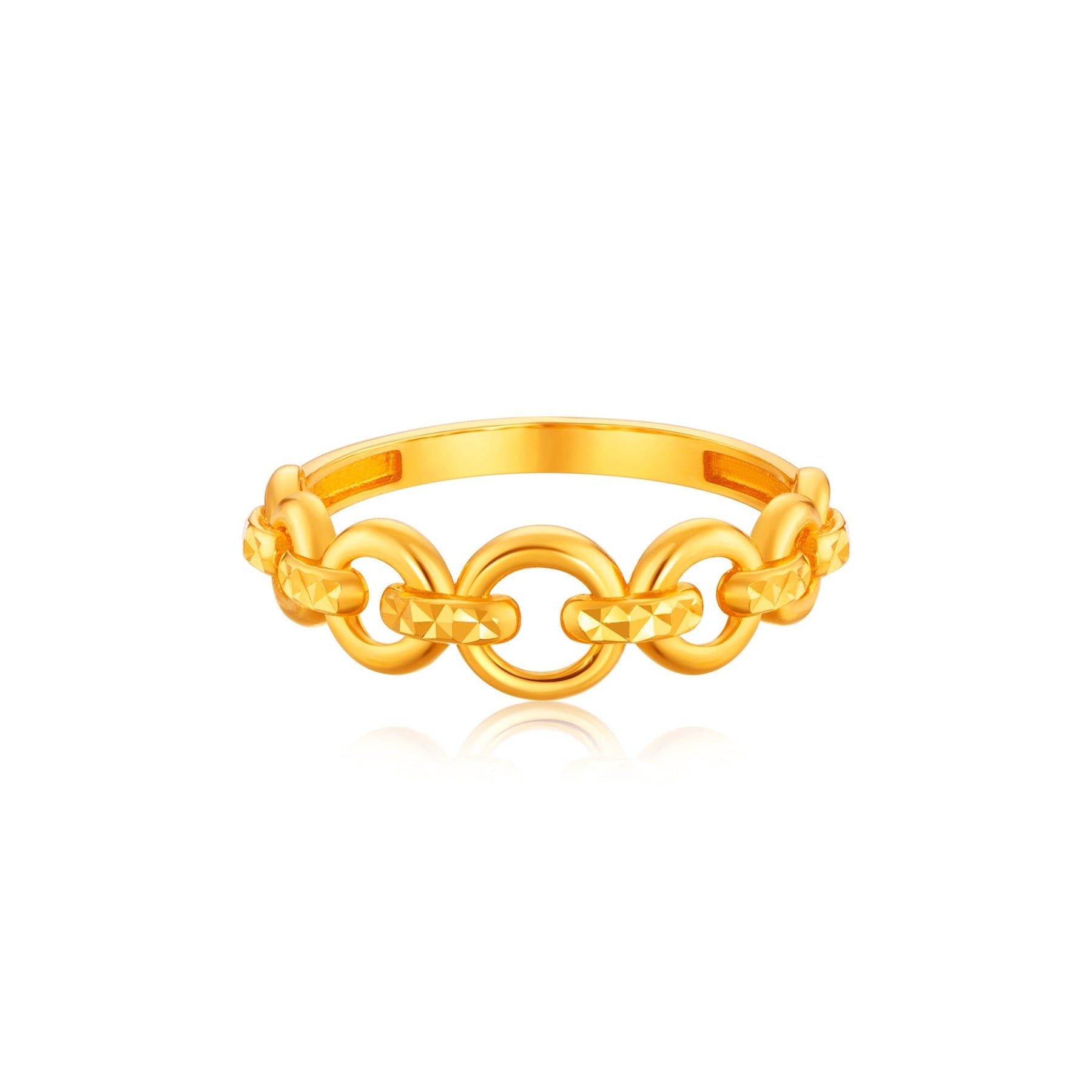 916 Gold Bonded Ring