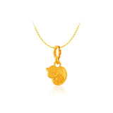 916 Gold Calabash of Prosperity 葫芦 Pendant