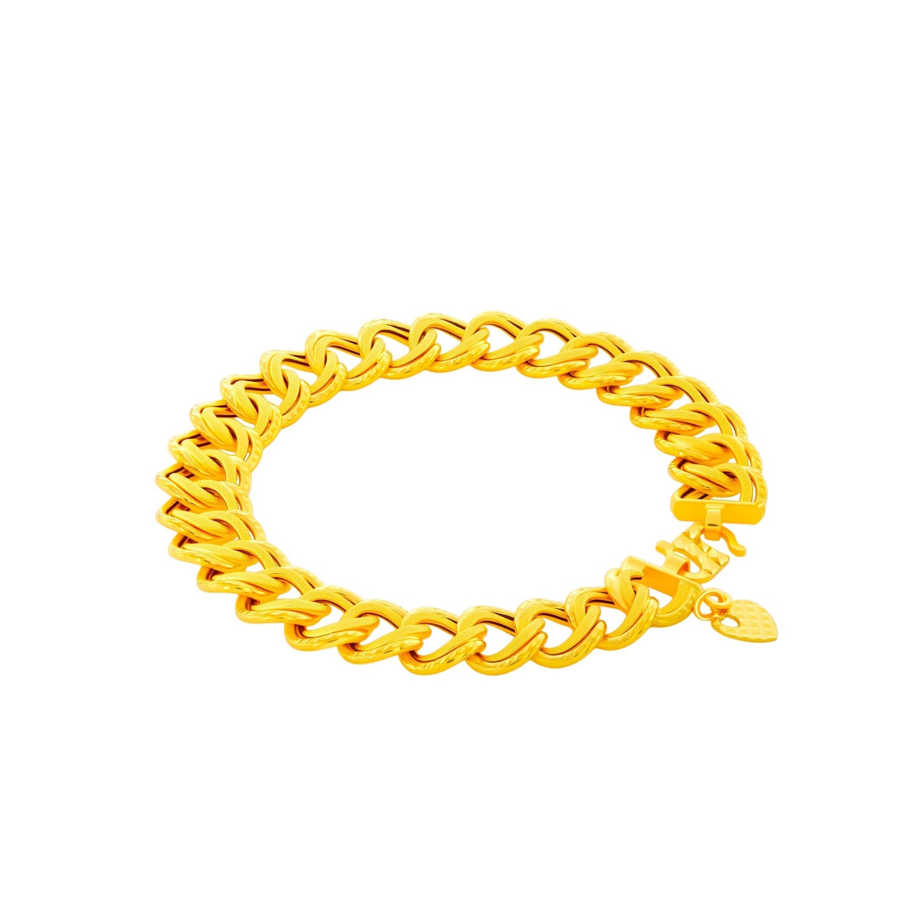 916 Gold Chic Signature Link Bracelet