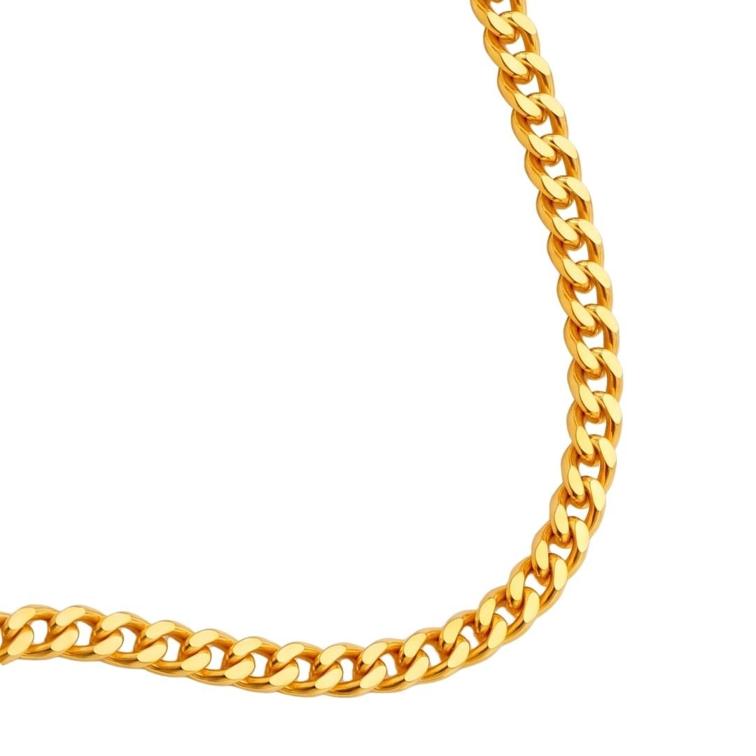 916 Gold Curb Chain