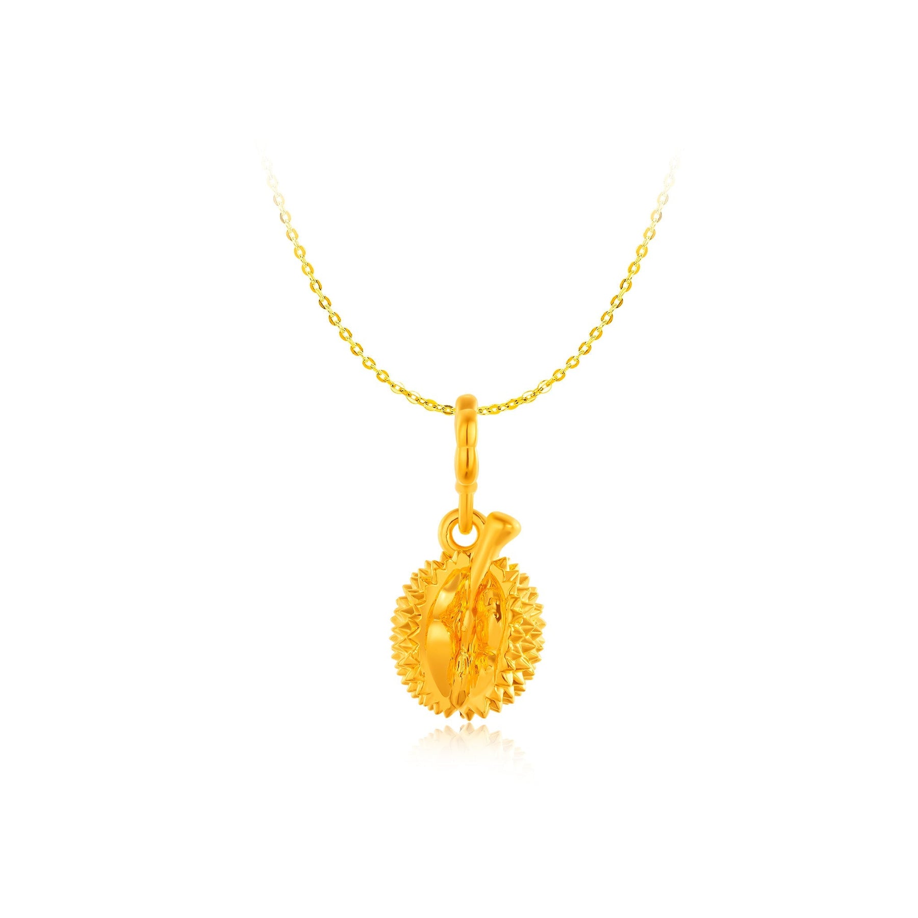 916 Gold Durian Delight Pendant