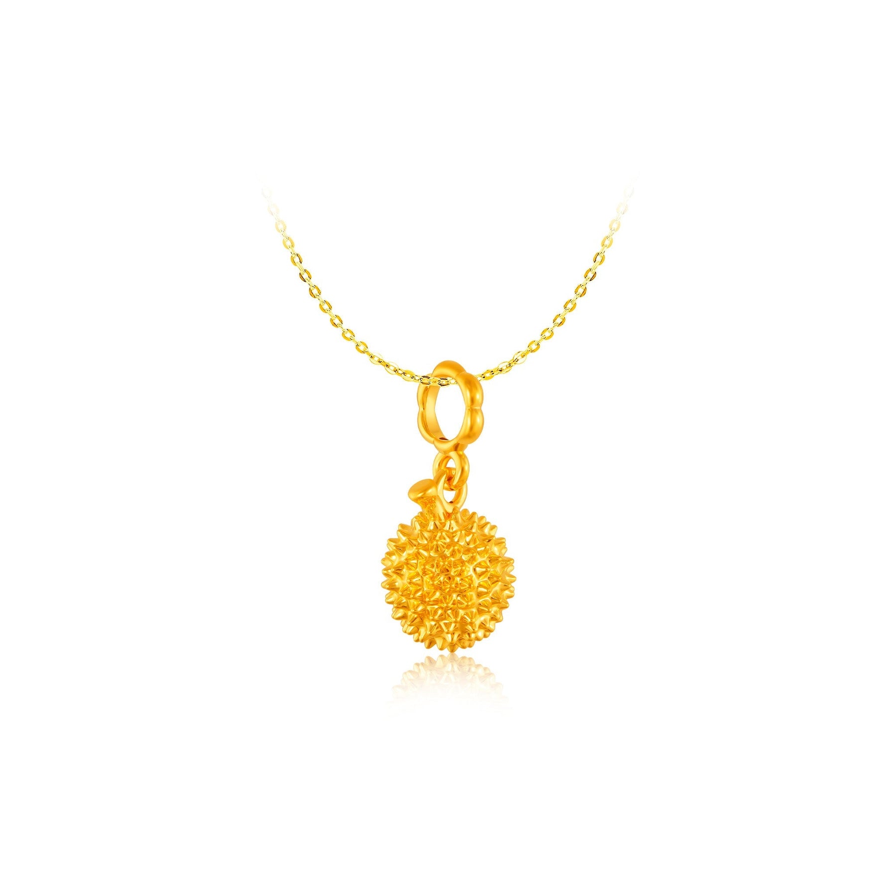 916 Gold Durian Delight Pendant