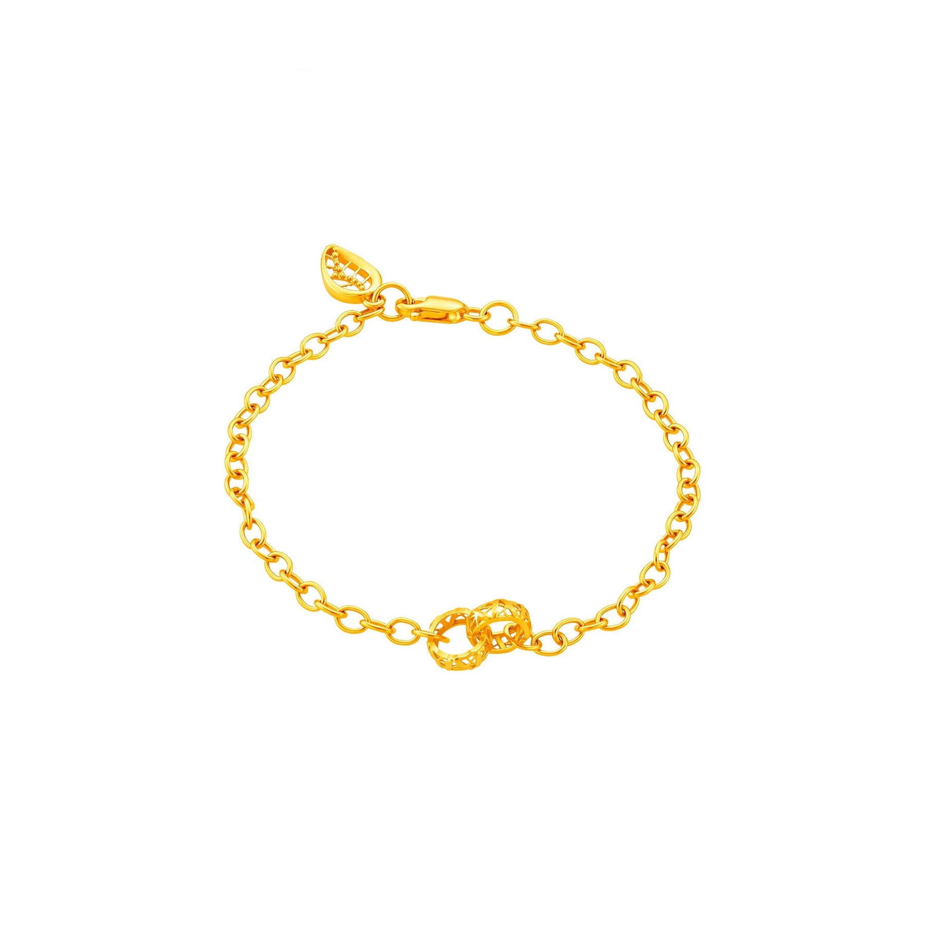 916 Gold Forever Bond Bracelet