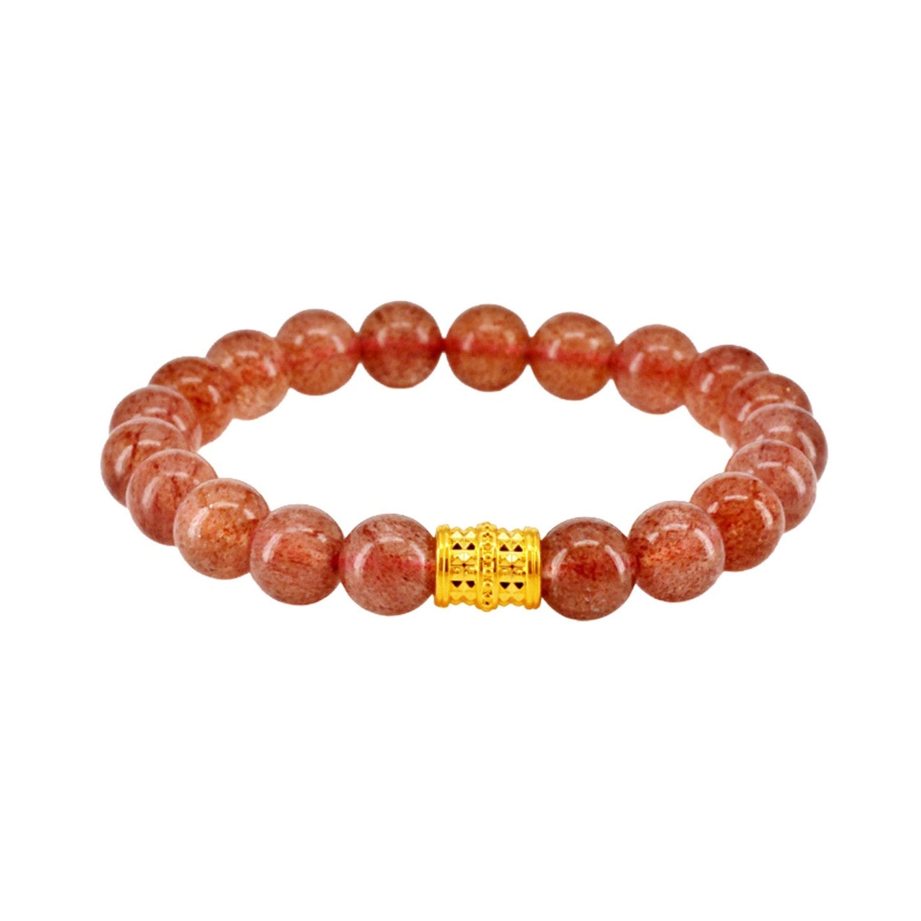 916 Gold 路路通 Fortune Barrel with Auspicious Beads Bracelet