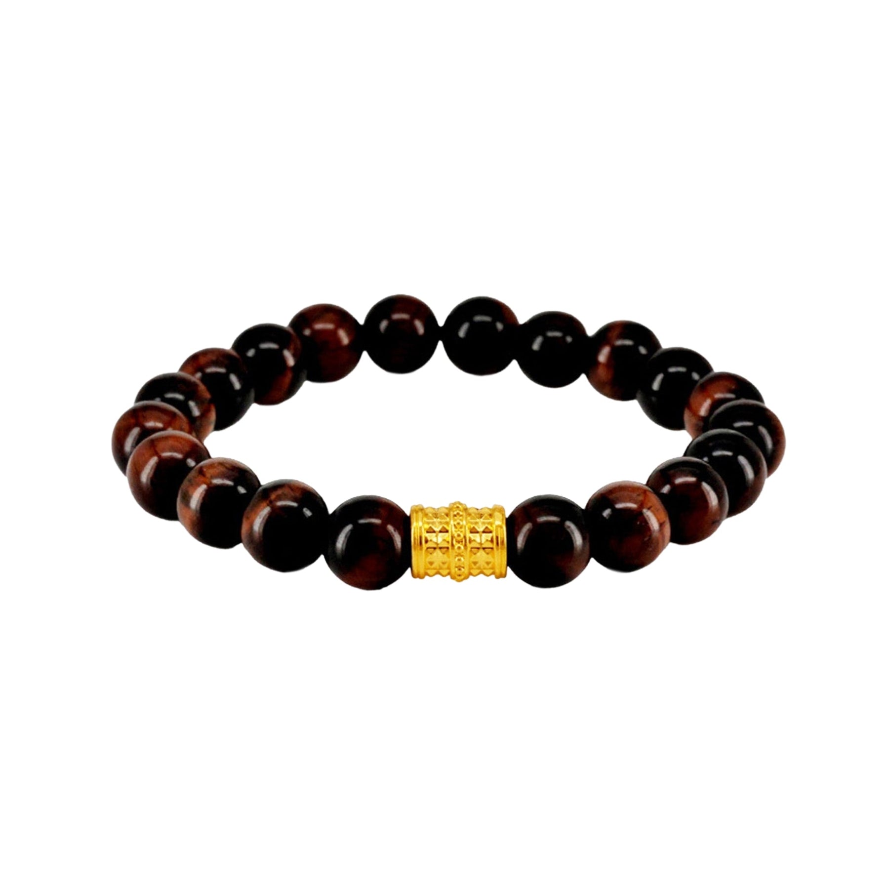 916 Gold 路路通 Fortune Barrel with Auspicious Beads Bracelet