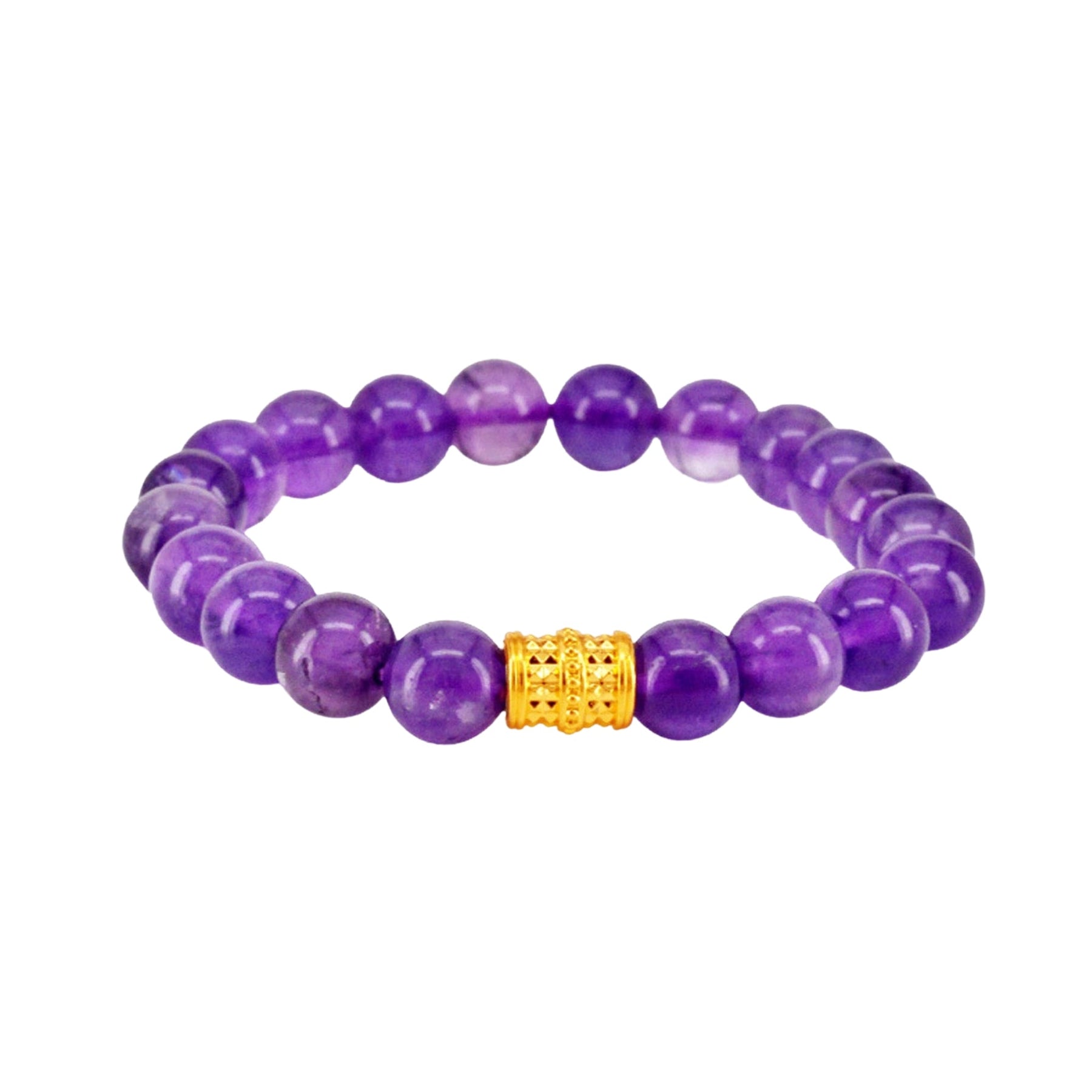 916 Gold 路路通 Fortune Barrel with Auspicious Beads Bracelet