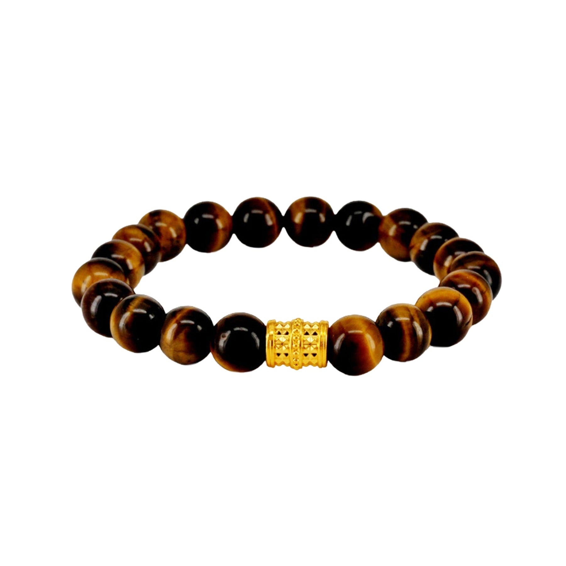 916 Gold 路路通 Fortune Barrel with Auspicious Beads Bracelet