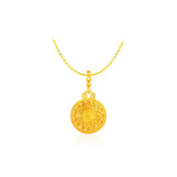 916 Gold 發财罗盘 Fortune Charm Pendant