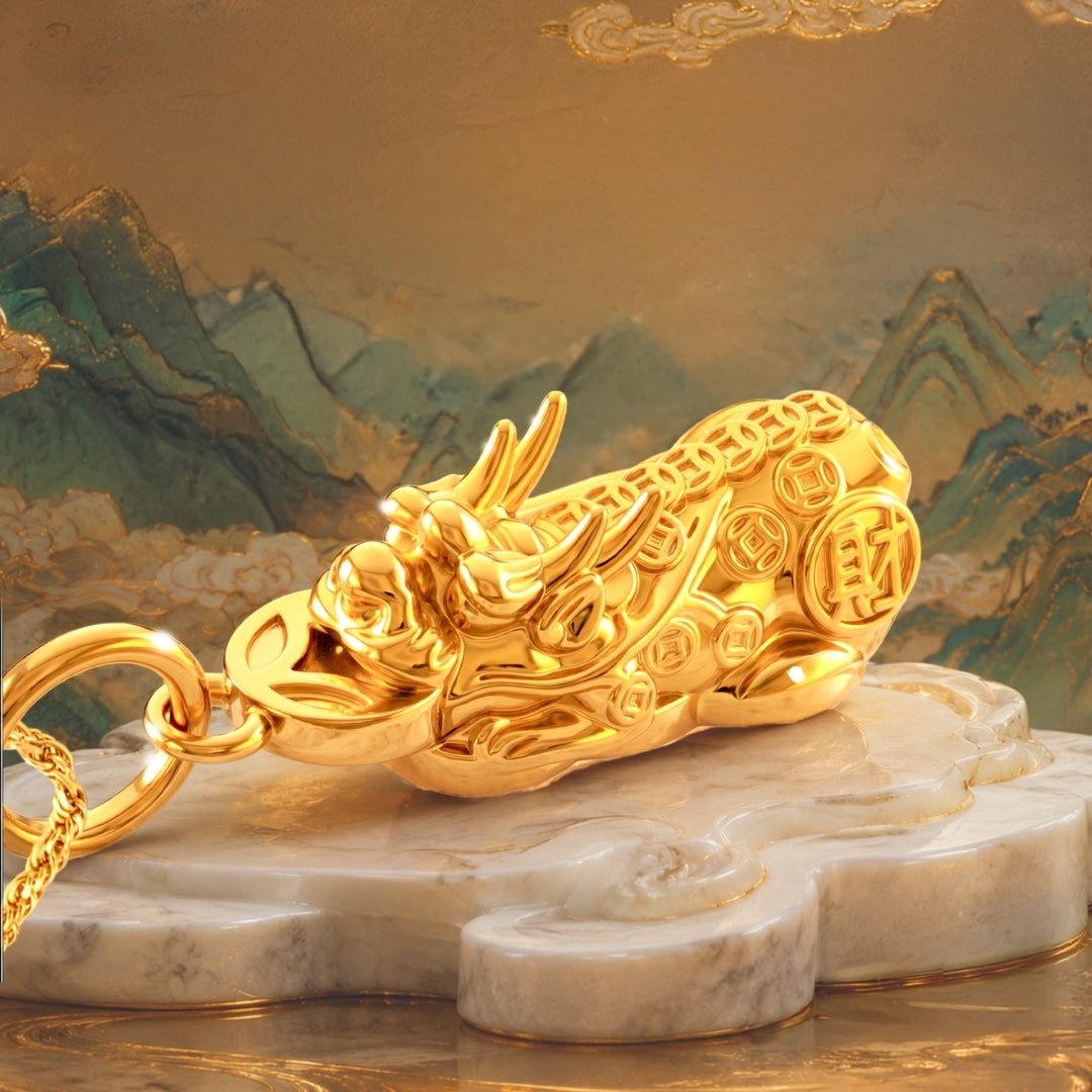 916 Gold 发财貔貅 Fortune Pixiu Pendant