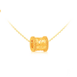 916 Gold Glitter Barrel Pendant (For TikTok)