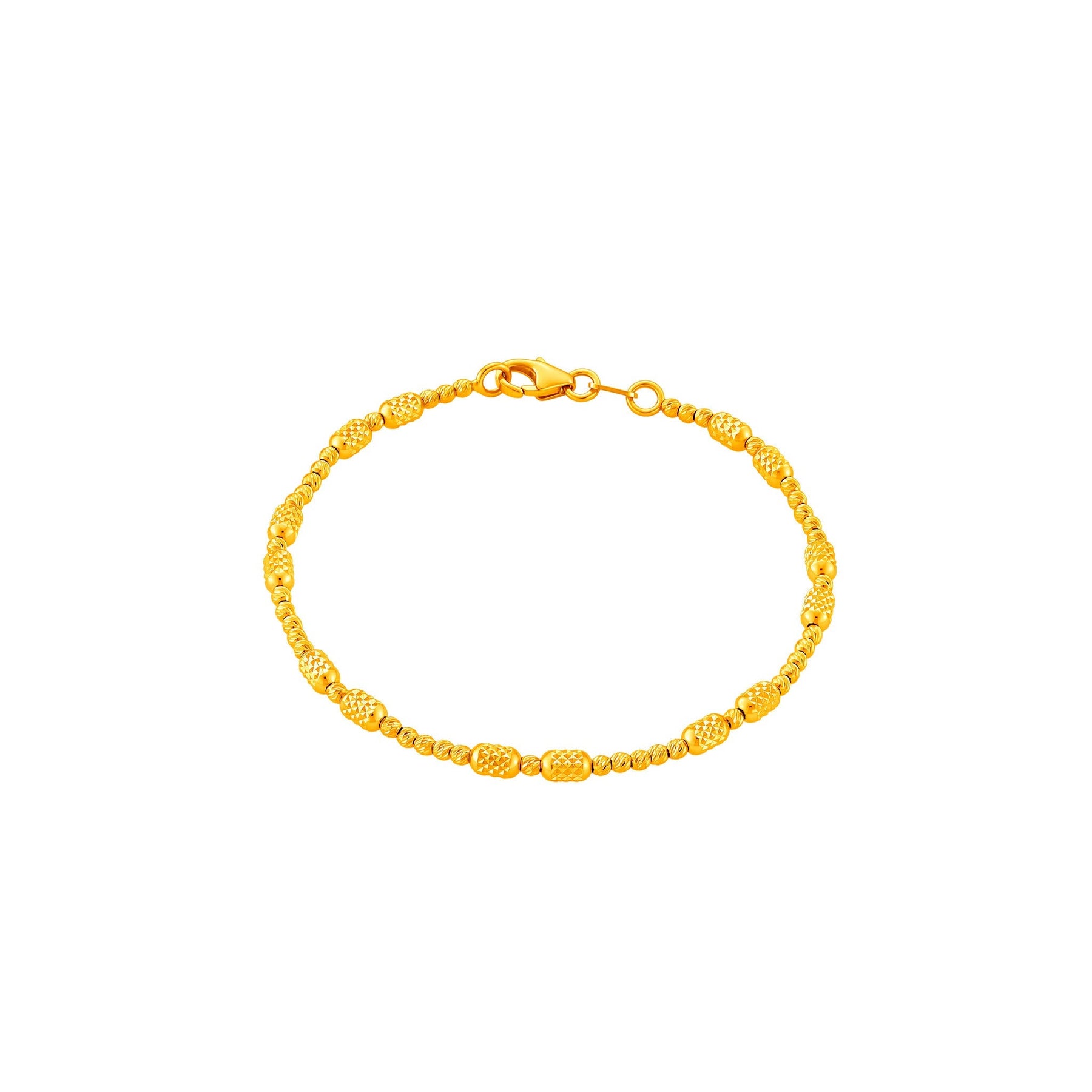 916 Gold Golden Gleam Bracelet