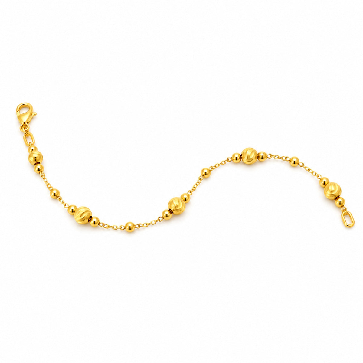 916 Gold Golden Rhythm Bracelet
