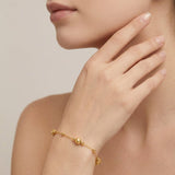 916 Gold Golden Rhythm Bracelet