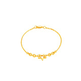 916 Gold Golden Starlet Bracelet