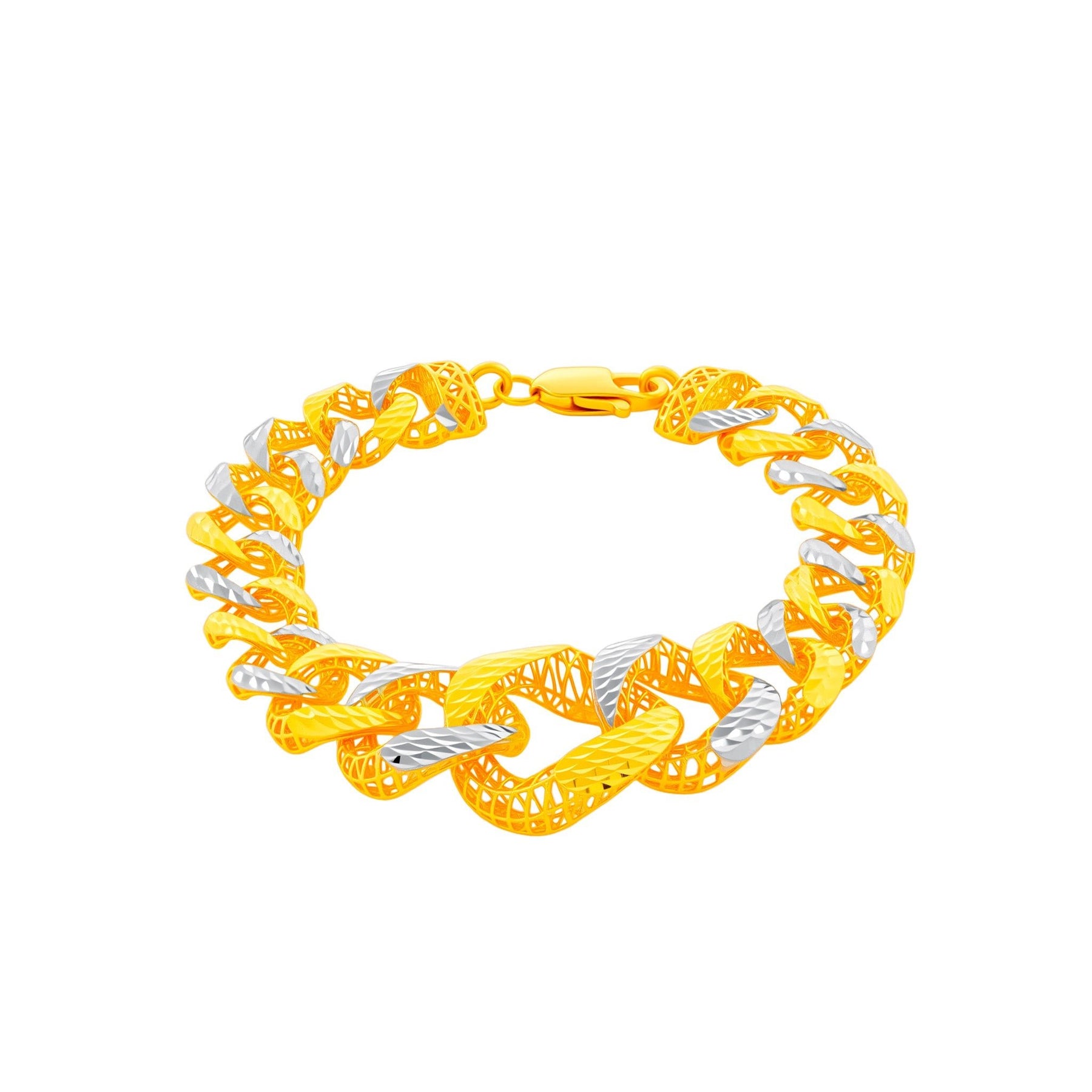 916 Gold Helix Bracelet