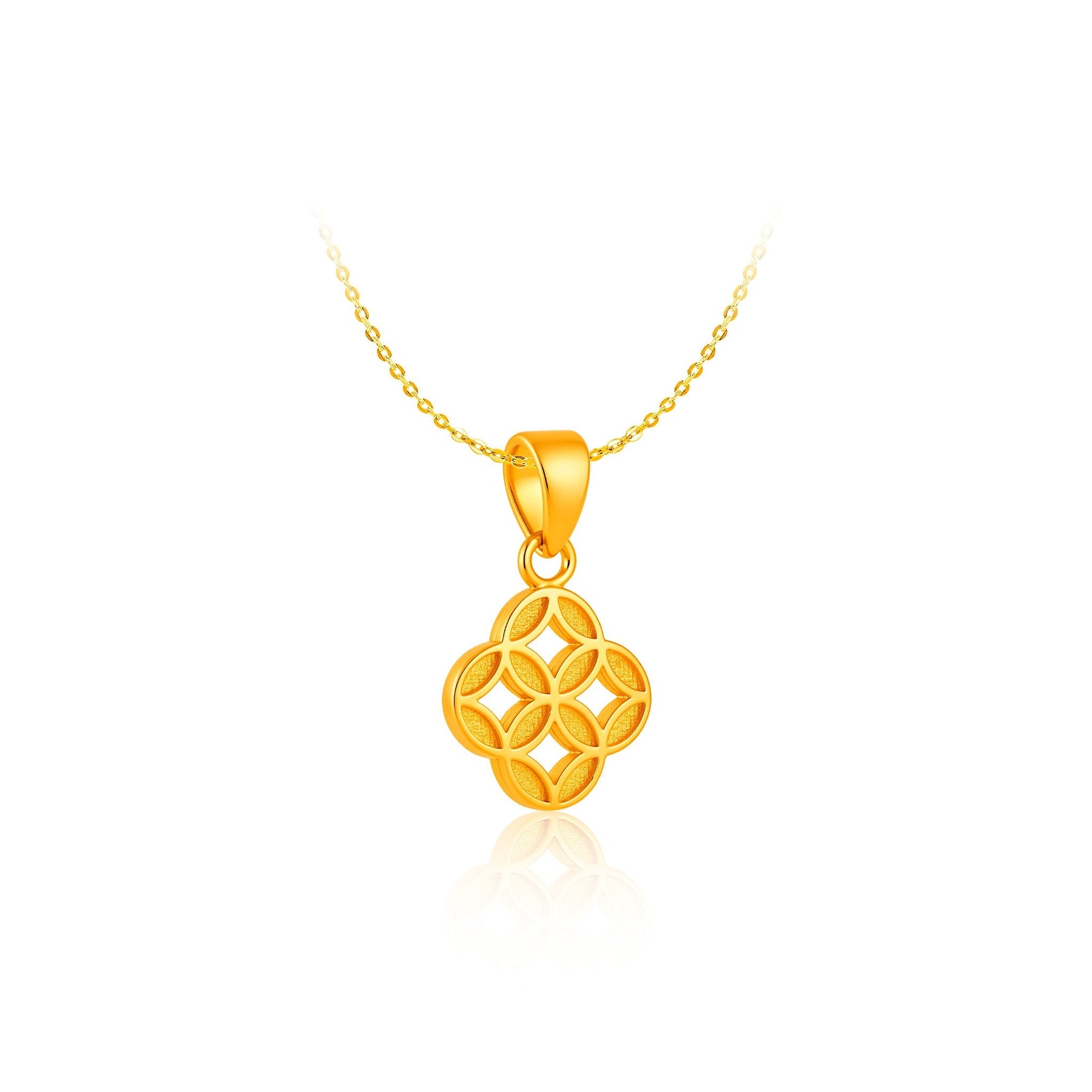 916 Gold Imperial Coin Pendant