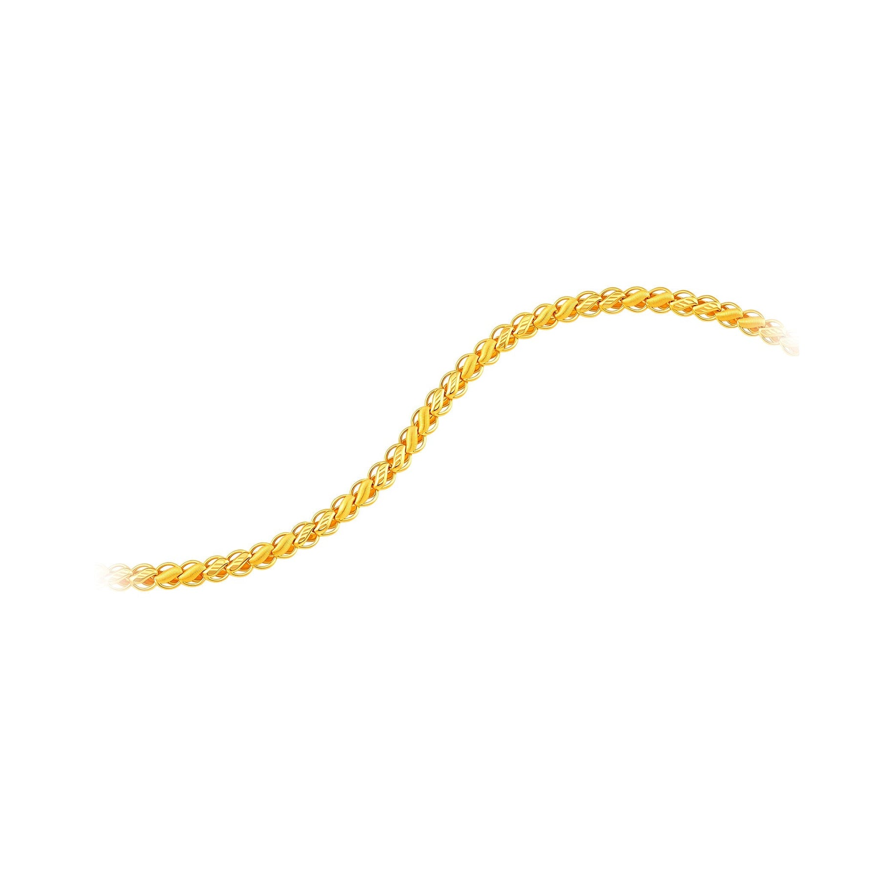 916 Gold Lotus Chain