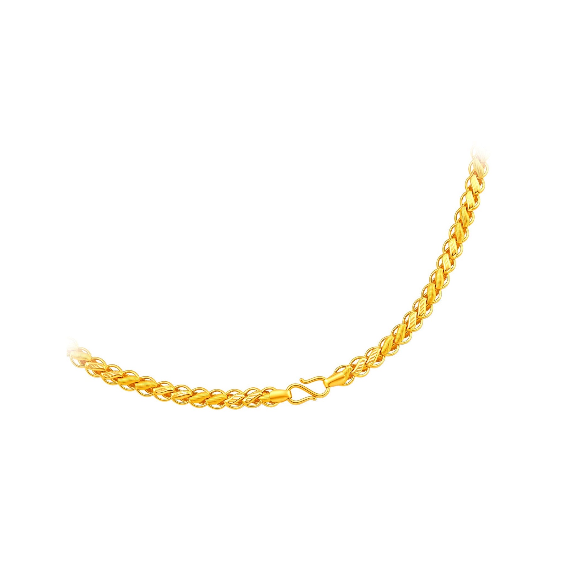 916 Gold Lotus Chain