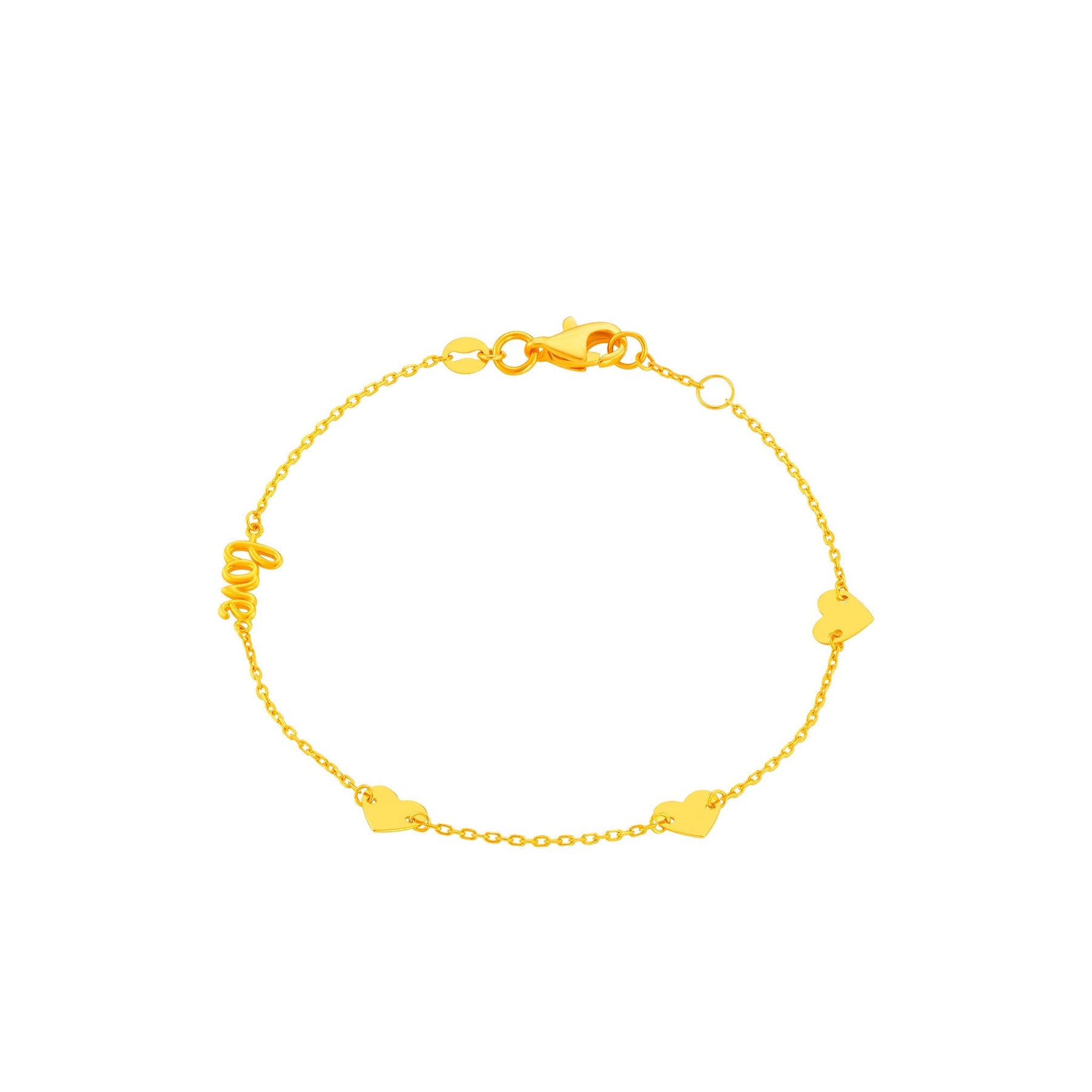 916 Gold Love Bracelet