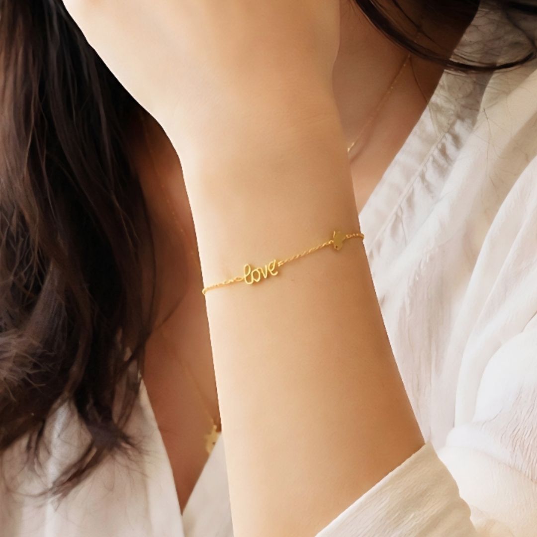 916 Gold Love Bracelet